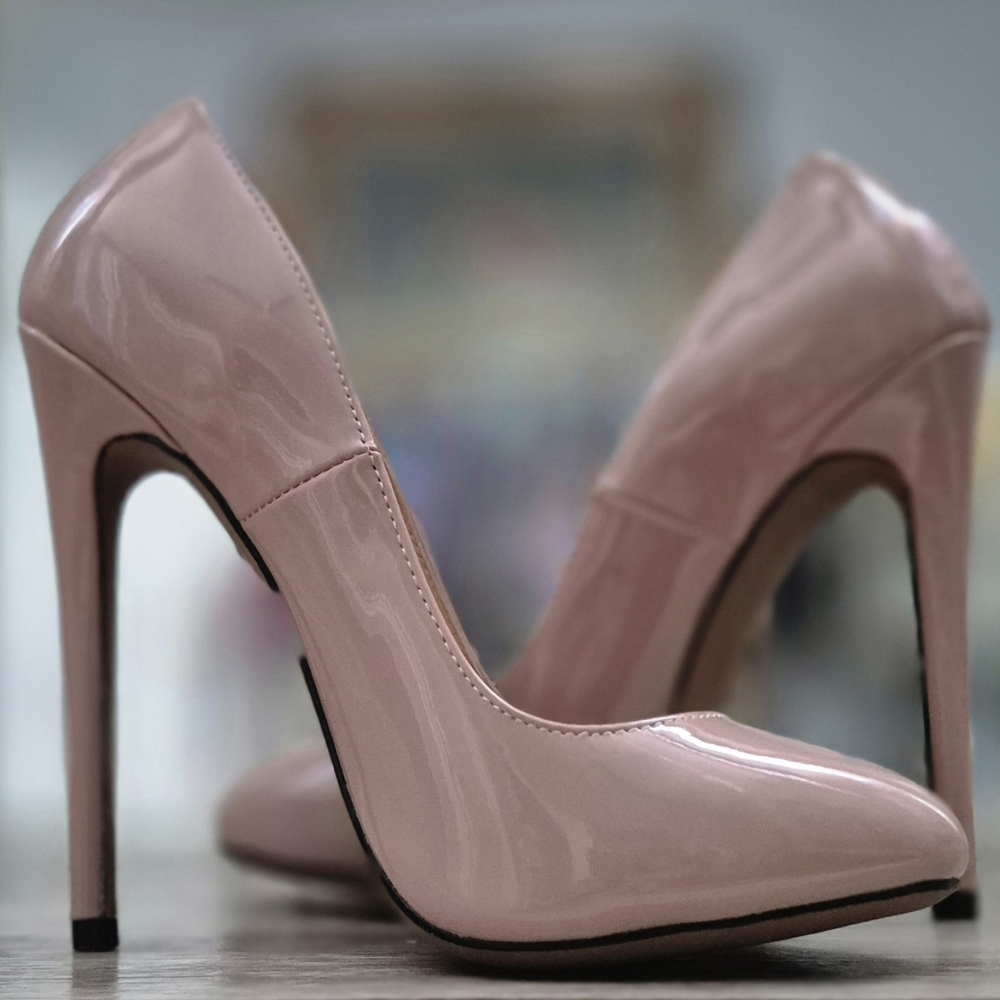 NWOT Barbiecore Five-Inch Pink Stiletto Heels Size 6